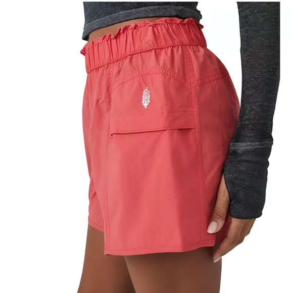 Free People FP Movement Women's In The Wild Shorts Pink - Picture 3 of 4